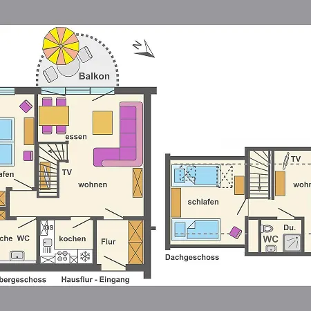 Freesenbruch - Ferienwohnung 4.5 * Zingst